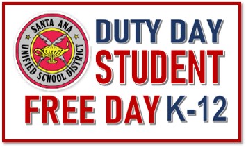  Student Free Day (K-12) / Duty Day, Friday, November 3rd and 17th, 2023